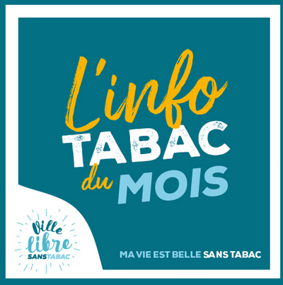 illustration l'info tabac du mois, ma ville est belle sans tabac